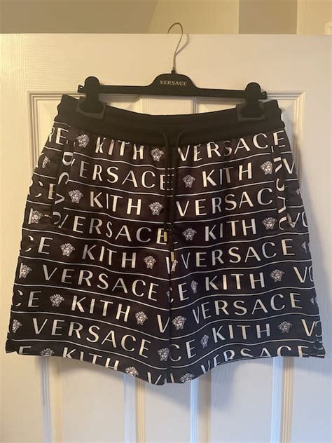 kith versace shorts price|Versace kith capsules.